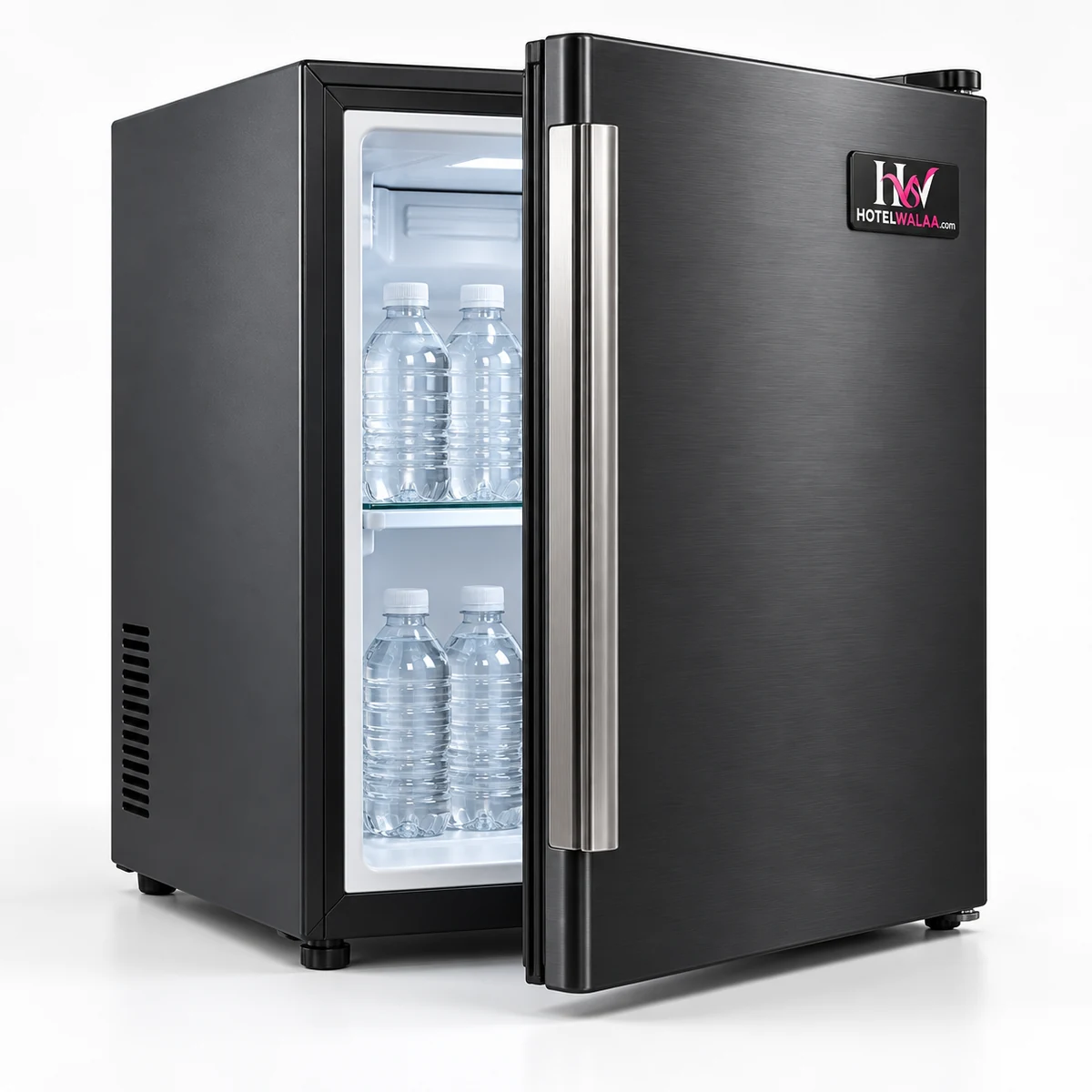 Illustrative Hotelwalaa-branded mockup of Room minibars